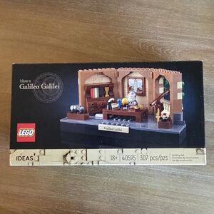 Lego Ideas 40595 Tribute to Galileo Galilei Retired Set New Sealed